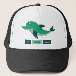 Green Dolphin Trucker Hat