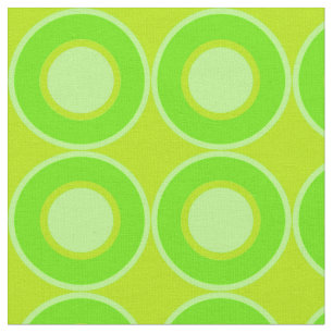 Green Donuts With Green Filling On Olive Fabric