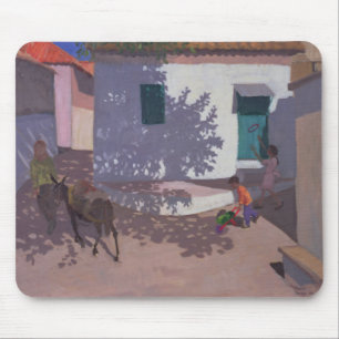 Green Door and Shadows Lesbos 1996 Mouse Pad