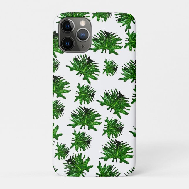 Green Dracaena Fern Leaves,  Case-Mate iPhone Case (Back)