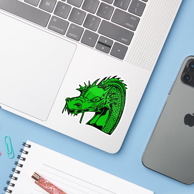 Green dragon (Laptop w/ iPhone)