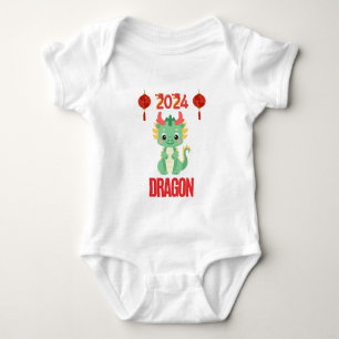 Green Dragon 2024 Baby Bodysuit