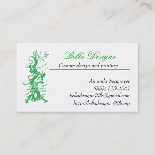 Green Dragon Business Cards