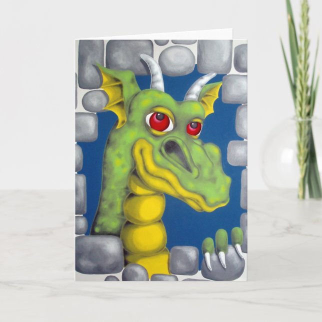 Green Dragon Card (Front)