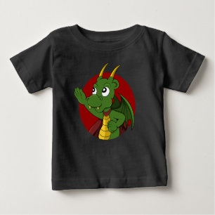 Green dragon  cartoon baby T-Shirt