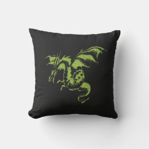 Green Dragon Cushion