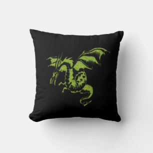 Green Dragon Cushion