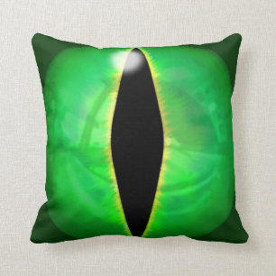 Green Dragon Eye Cushion