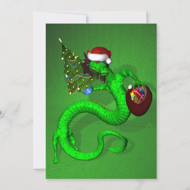 Green Dragon Invitation (Front)