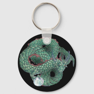 Green Dragon Key Ring