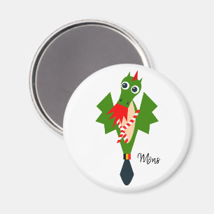 Green Dragon of city Mons, Belgium Magnet