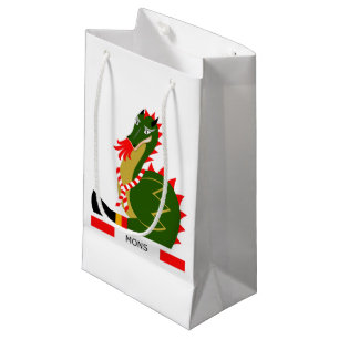 Green Dragon of city Mons, Belgium Small Gift Bag