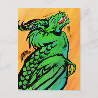 Green Dragon Postcard