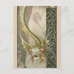 Green Dragon Postcard