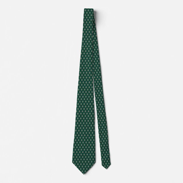 Green Dragon Scale Tie (Front)