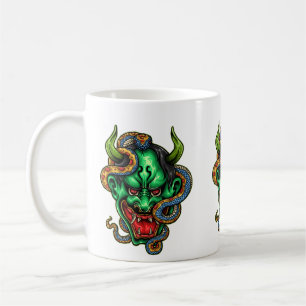 Green Dragon Tattoo   Coffee Mug