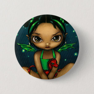 "Green Dragonling" Button