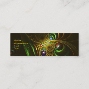 Green Dream Mini Business Card