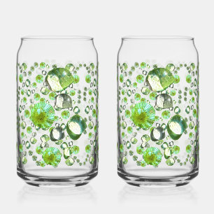 Green Droplets Can Glass