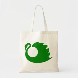 Green Duck Tote Bag