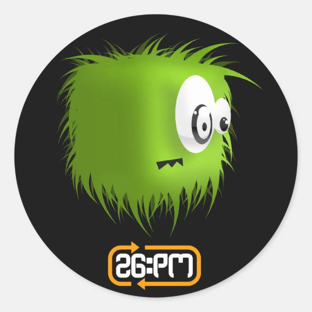 "Green Dude" Sticker (Front)