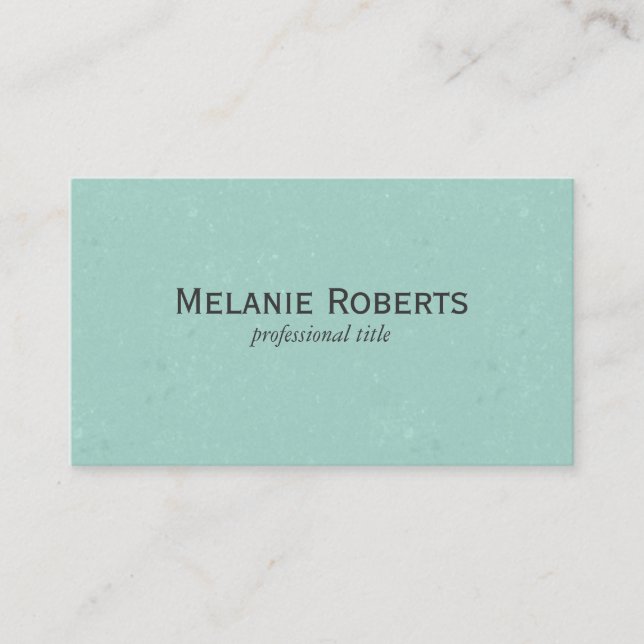 Green Dust Business Card (Front)