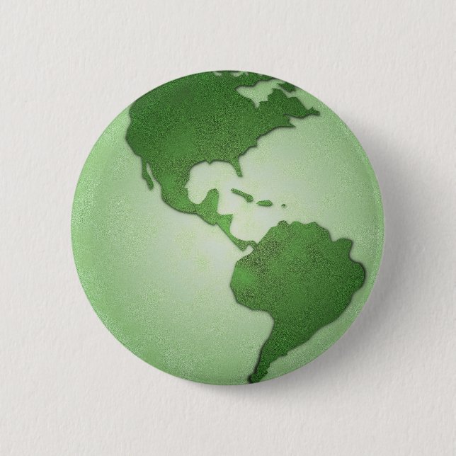 Green Earth Button (Front)