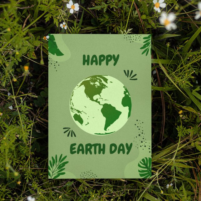 Green Earth Day Postcard (Creator Uploaded)