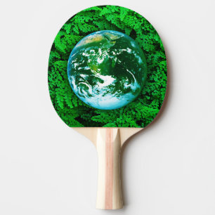Green Earth - ecological awareness Ping Pong Paddle