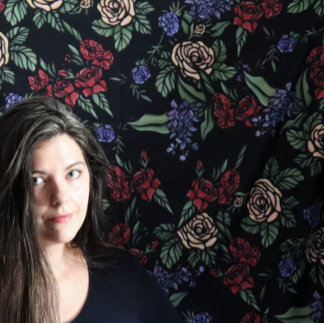 Green Earth Flowers Tapestry