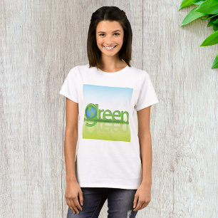 Green Earth Globe Eco Friendly Nature T-Shirt