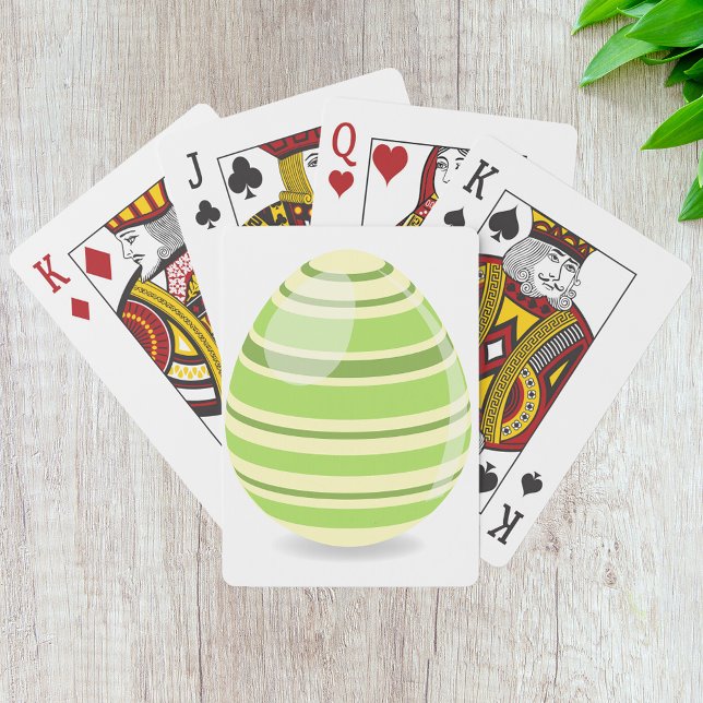 Green Easter Egg Playing Cards (Creator Uploaded)