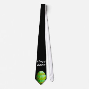 Green Easter's egg Tie