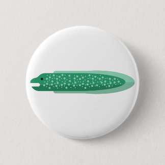 Green Eel Primitive Style 6 Cm Round Badge