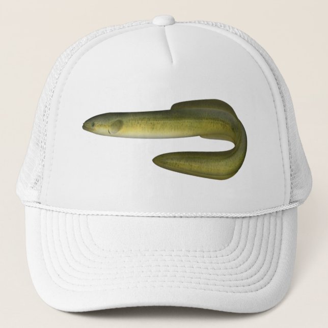 Green Eel Trucker Hat (Front)