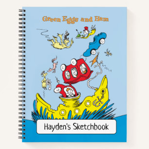 Green Eggs and Ham Drawing Notebook