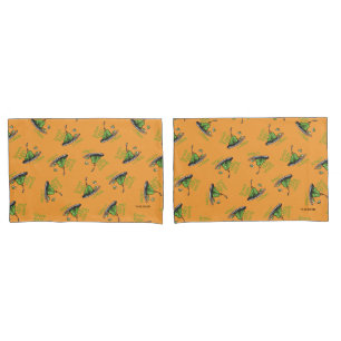 Green Eggs and Ham Pattern Pillowcase