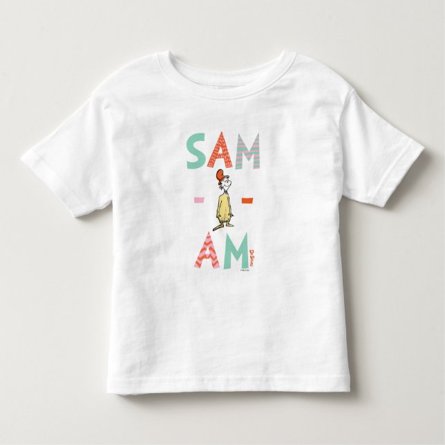 Green Eggs and Ham | Sam-I-Am Toddler T-Shirt (Front)