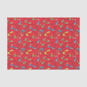 Green Eggs and Ham Train Pattern Tissue Paper