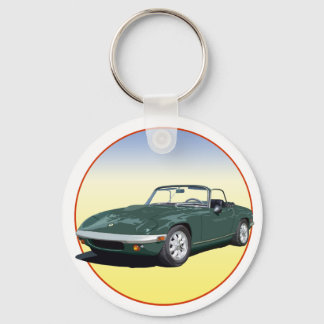 Green Elan S4 Key Ring