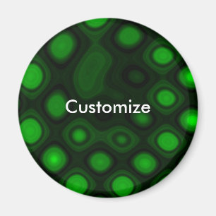 Green Electricity I - Template Magnet