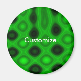 Green Electricity III - Template Magnet