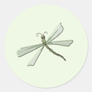 Green embroidered like Wedding Stickers