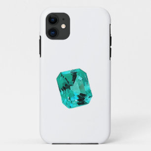 Green Emerald Gemstone iPhone 11 Case