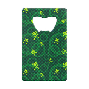 Green Emo Pattern With Circles