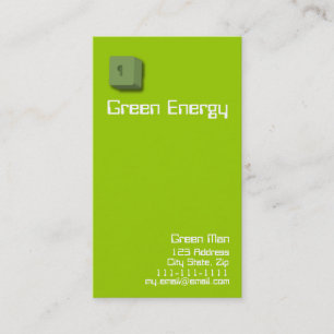 Green Energy Business Cards