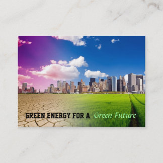 Green Energy Business Cards