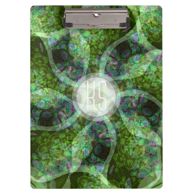 Green Energy Promote Your Business Clipboard (Front)