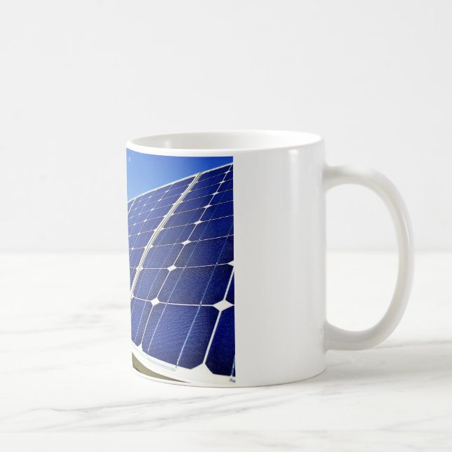 Green Energy Solar Power Coffee Mug (Right)