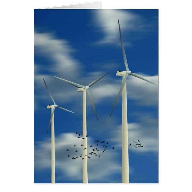 Green Energy Wind Turbine (Front)